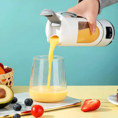 Portable USB Rechargeable Blender Juicer, 300ml-500ml Capacity, Easy to Clean - Ideal for Smoothies, Milkshakes, and Baby Food on the Go