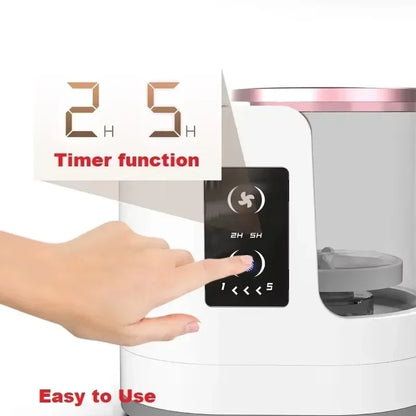 3-in-1 Electric Makeup Brush Cleaning and Drying Machine with Portable USB Functionality